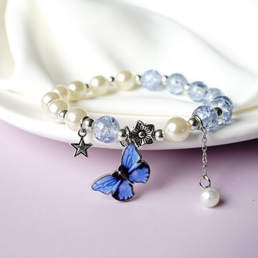 Fashion Butterfly Alloy Flowers Bracelets