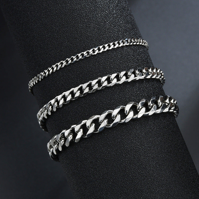 Fashion Stainless Steel No Inlaid Bracelets