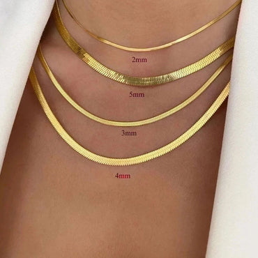 Simple Style Classic Style Geometric Stainless Steel Plating 18k Gold Plated Necklace