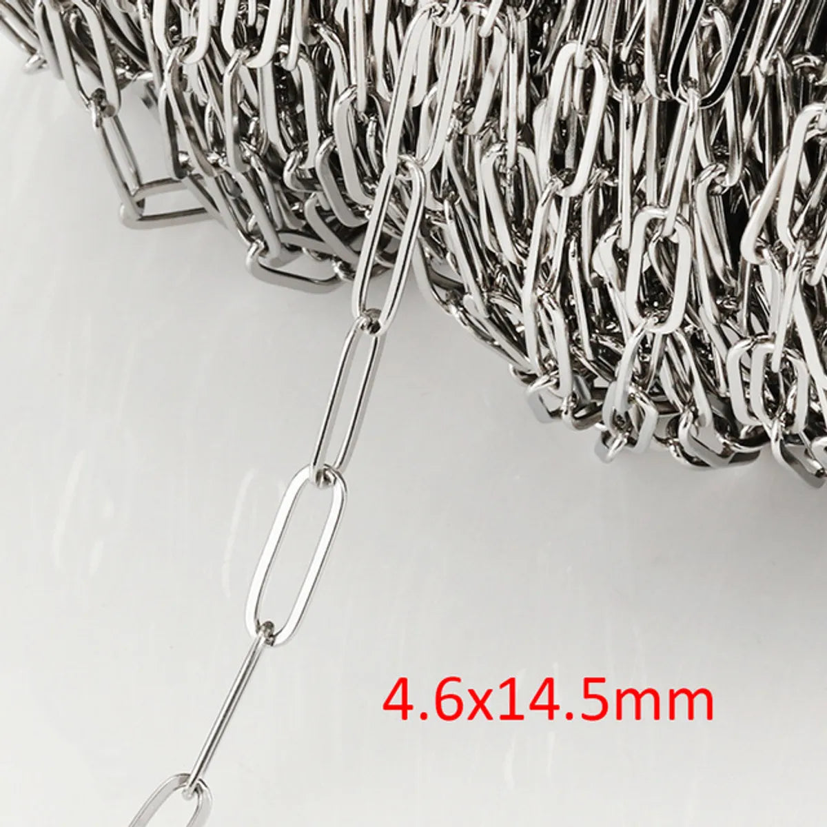 A Pack Of 2 M 2MM 3mm 4mm 304 Stainless Steel 18K Gold Plated Polished Jewelry Accessories