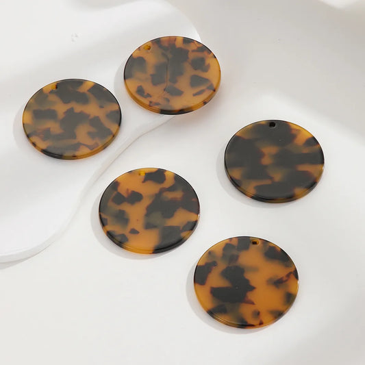 Acetic Acid Sheets Leopard Pendant