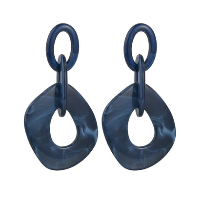 Streetwear Geometric Arylic No Inlaid Earrings