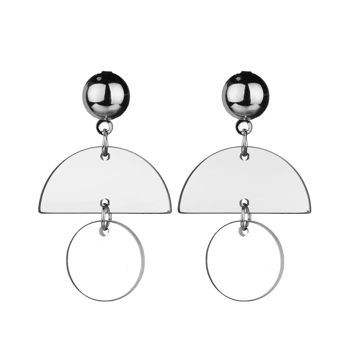 Acrylic Korea Geometric Earring  (alloy) Nhbq1558-alloy