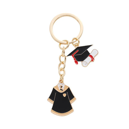 Simple Style Magic Hat Alloy Plating Keychain