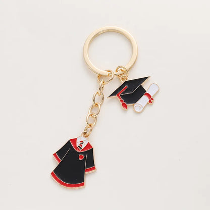 Simple Style Magic Hat Alloy Plating Keychain