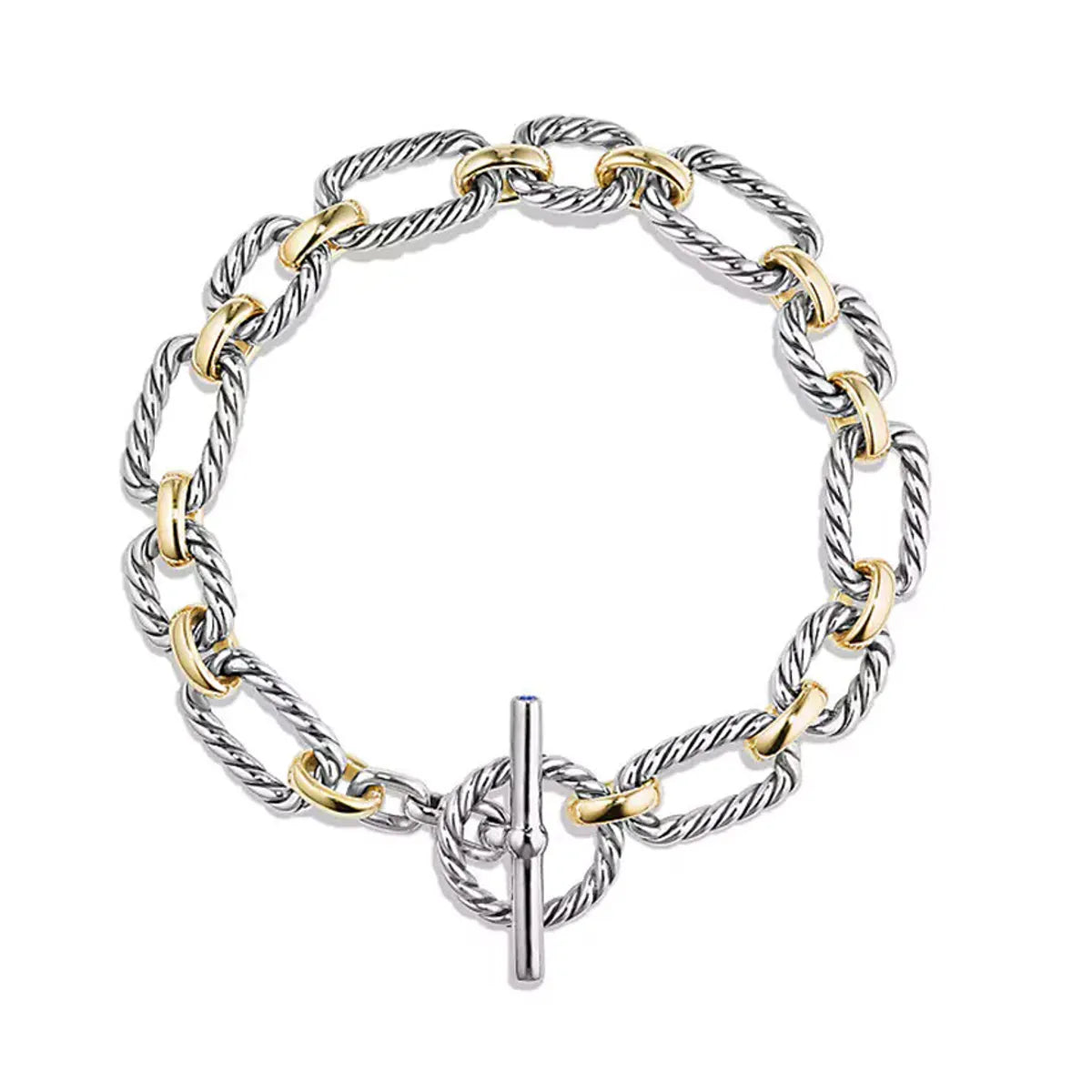 Alloy Fashion Geometric Bracelet  (alloy) Nhhn0359-alloy