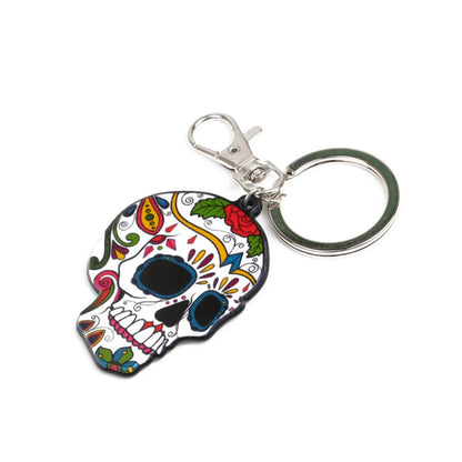 Alloy Fashion Skeleton Skull Key Chain  (A) Nhyl0319-A