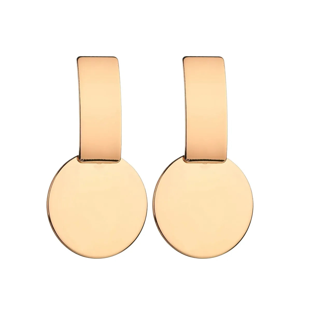 Alloy Simple Geometric Earring  (alloy) Nhbq1498-alloy