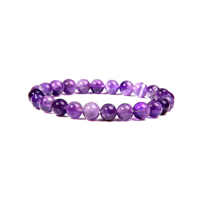 Explosions 8mm Natural Gem Bracelet For Men And Women Outdoor Yoga Elastic Bracelet Beads Agate Bracelet