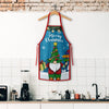 New Christmas Apron Grinch Christmas Elderly Household Kitchen Apron Christmas Product Wholesale