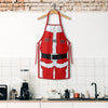 New Christmas Apron Grinch Christmas Elderly Household Kitchen Apron Christmas Product Wholesale