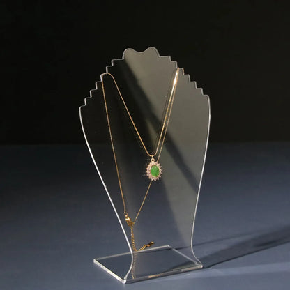 Artistic Geometric Arylic Jewelry Rack