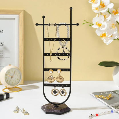 Artistic U Shape Metal Wholesale Jewelry Rack