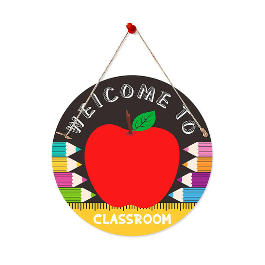 Back To School Cartoon Style Cartoon Letter Fruit School Daily Hanging Ornaments