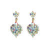 Baroque Style Shiny Water Droplets Alloy Plating Inlay Rhinestones Glass Gold Plated Women'S Drop Earrings