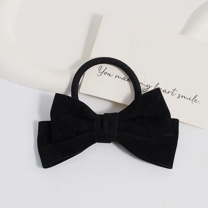 Basic Bow Knot Cloth Hair Tie