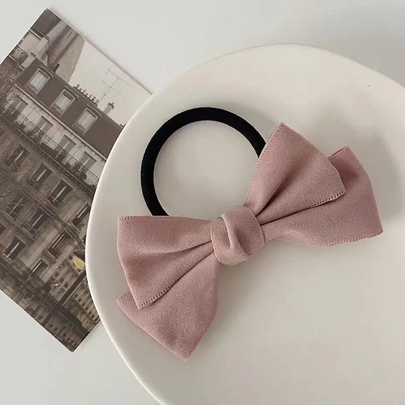 Basic Bow Knot Cloth Hair Tie