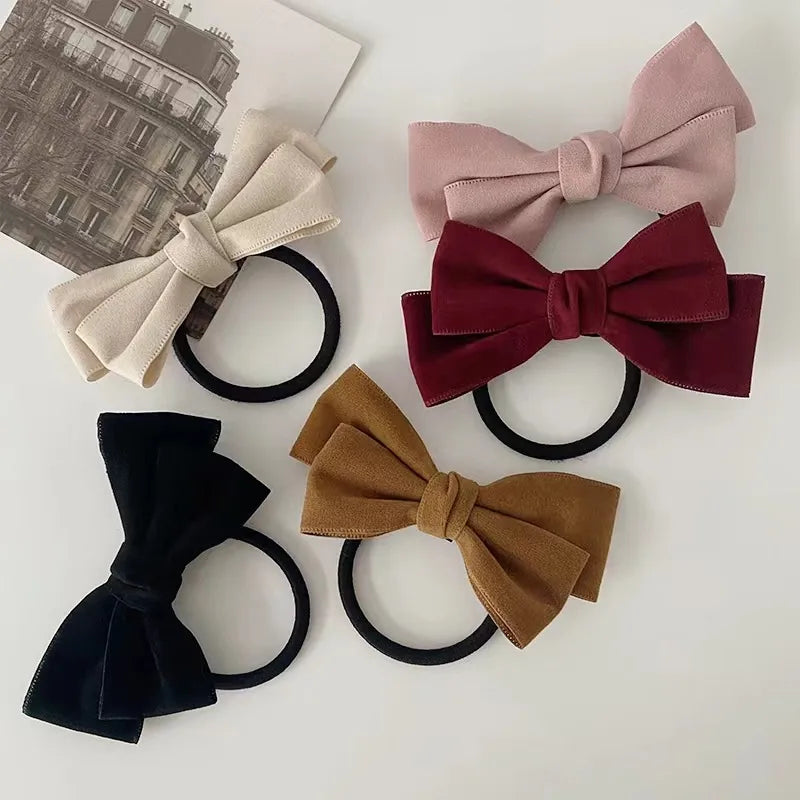 Basic Bow Knot Cloth Hair Tie