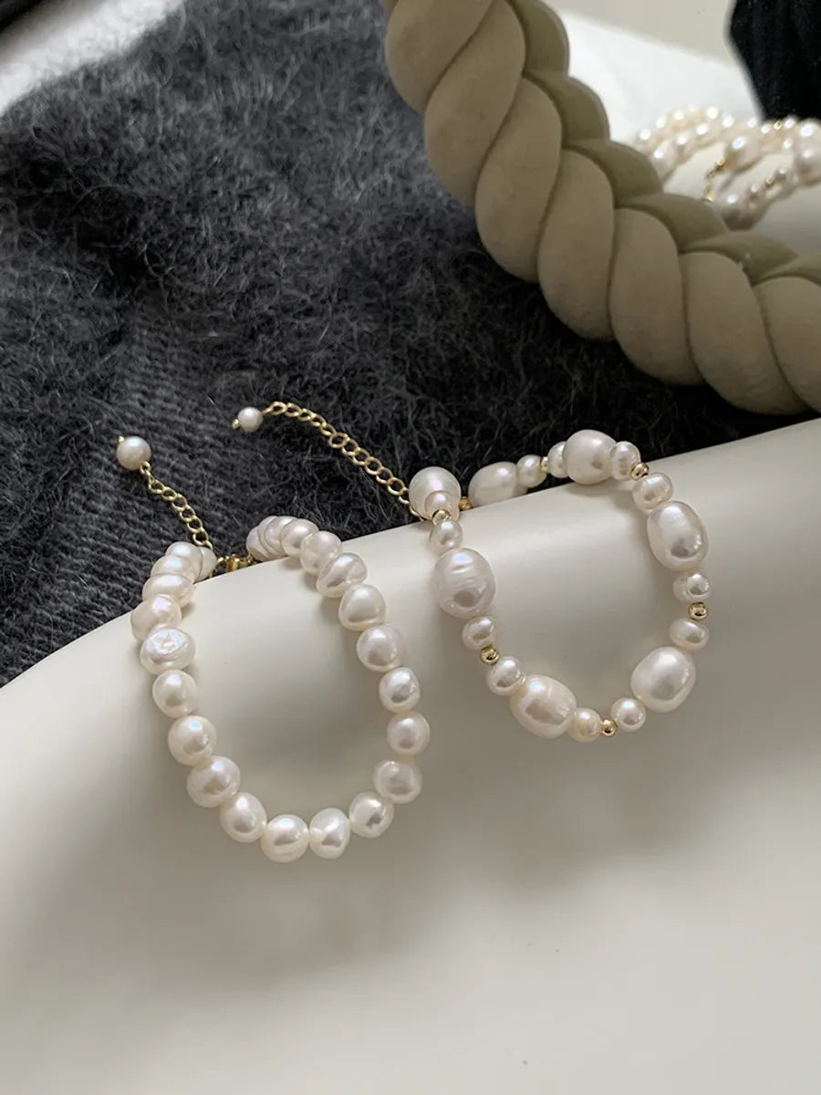 Basic Classic Style Geometric Freshwater Pearl Bracelets In Bulk