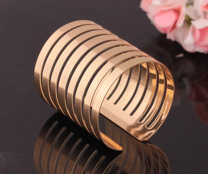 Basic Classic Style Solid Color Alloy Plating Women'S Bangle