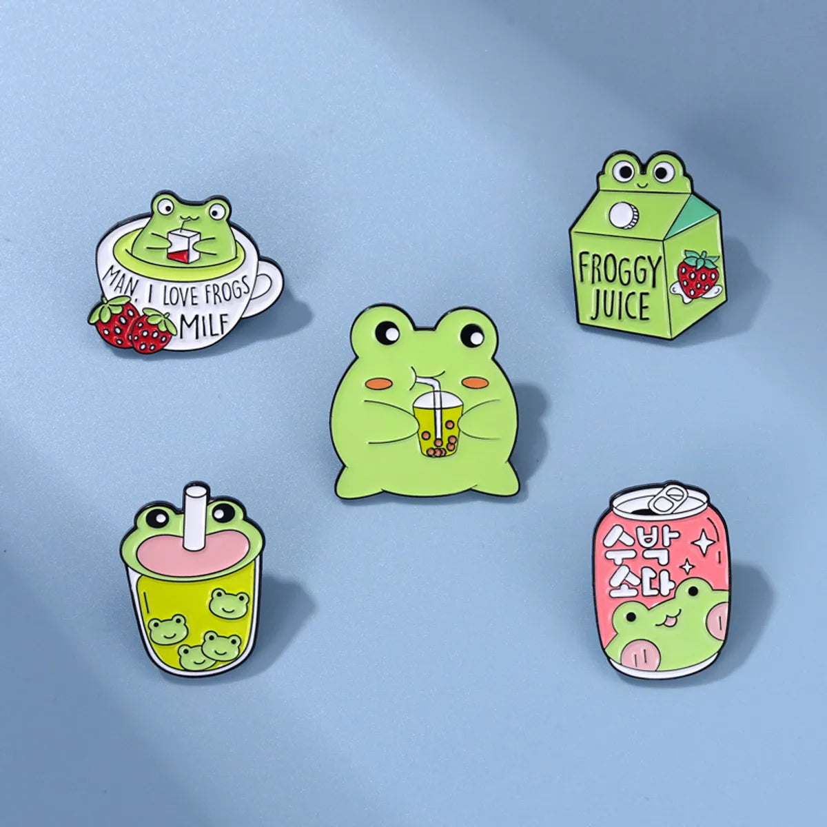 Basic Frog Alloy Stoving Varnish Unisex Brooches