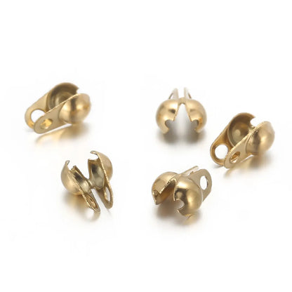 5 Pieces Stainless Steel 18K Gold Plated Geometric