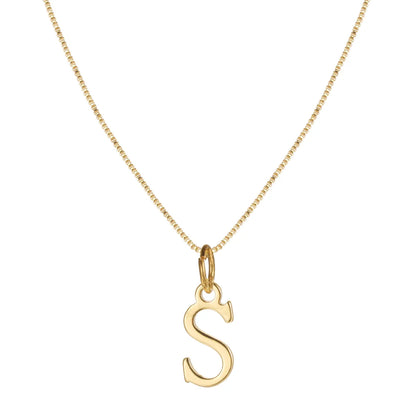 Basic Letter Alloy Plating Women'S Pendant Necklace