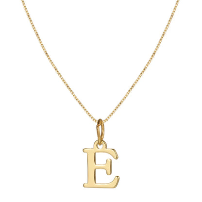 Basic Letter Alloy Plating Women'S Pendant Necklace