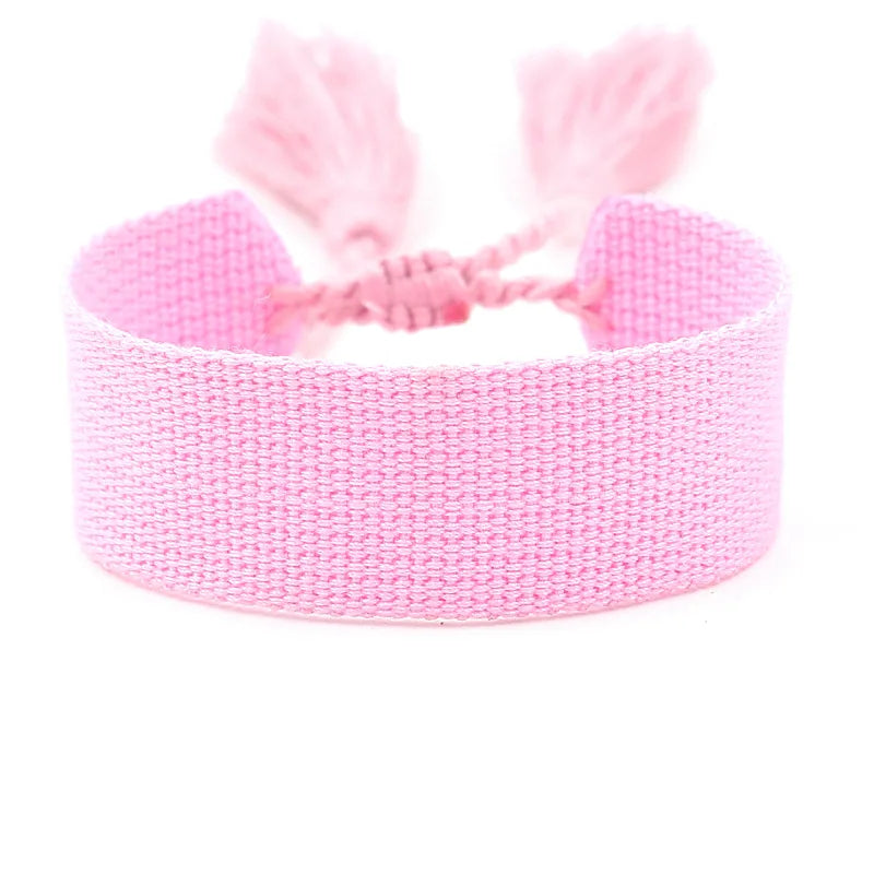 Basic Letter Polyester Unisex Bracelets 1 Piece