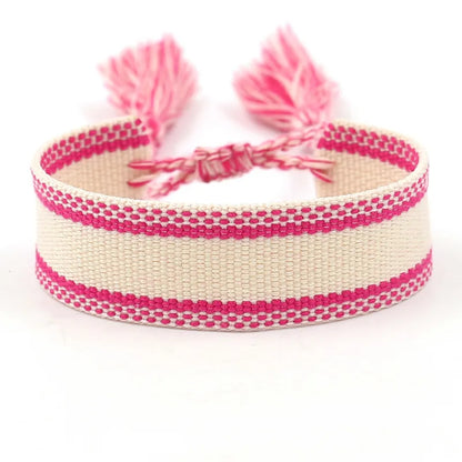 Basic Letter Polyester Unisex Bracelets 1 Piece