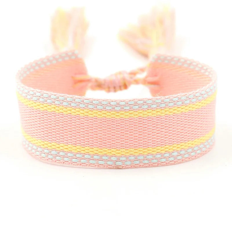 Basic Letter Polyester Unisex Bracelets 1 Piece