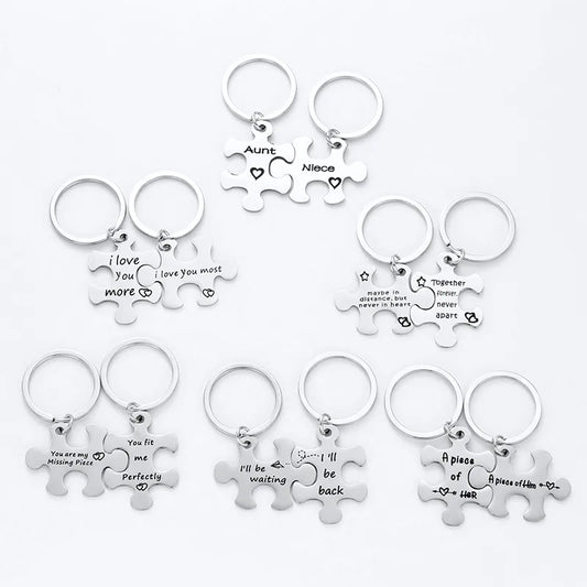 Basic Letter Stainless Steel Alloy Valentine'S Day Bag Pendant Keychain