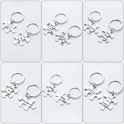 Basic Letter Stainless Steel Alloy Valentine'S Day Bag Pendant Keychain