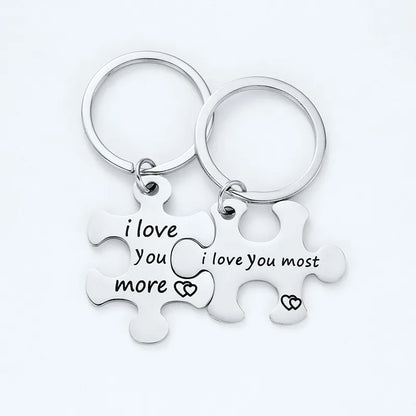 Basic Letter Stainless Steel Alloy Valentine'S Day Bag Pendant Keychain