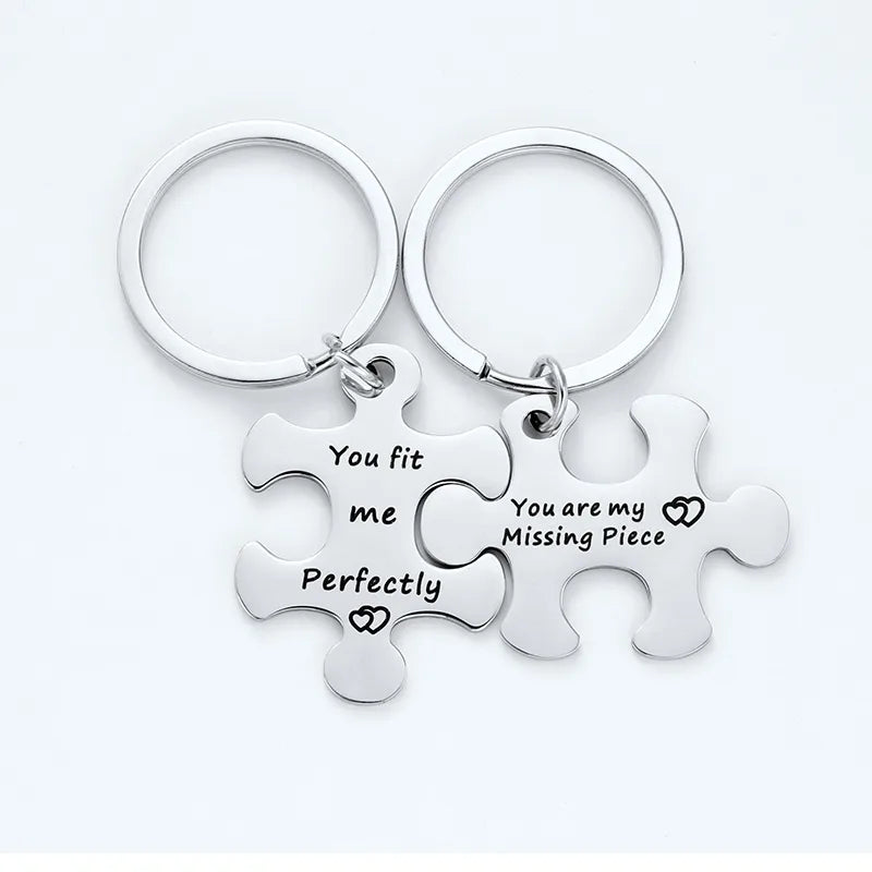 Basic Letter Stainless Steel Alloy Valentine'S Day Bag Pendant Keychain