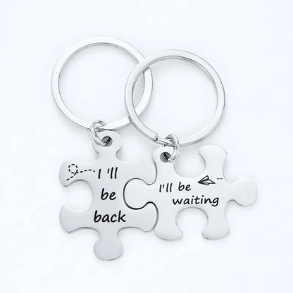 Basic Letter Stainless Steel Alloy Valentine'S Day Bag Pendant Keychain