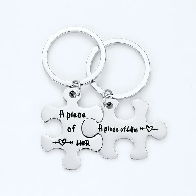 Basic Letter Stainless Steel Alloy Valentine'S Day Bag Pendant Keychain