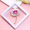 Basic Modern Style Classic Style Animal Flower Alloy Plating Inlay Artificial Pearls Rhinestones Women'S Brooches