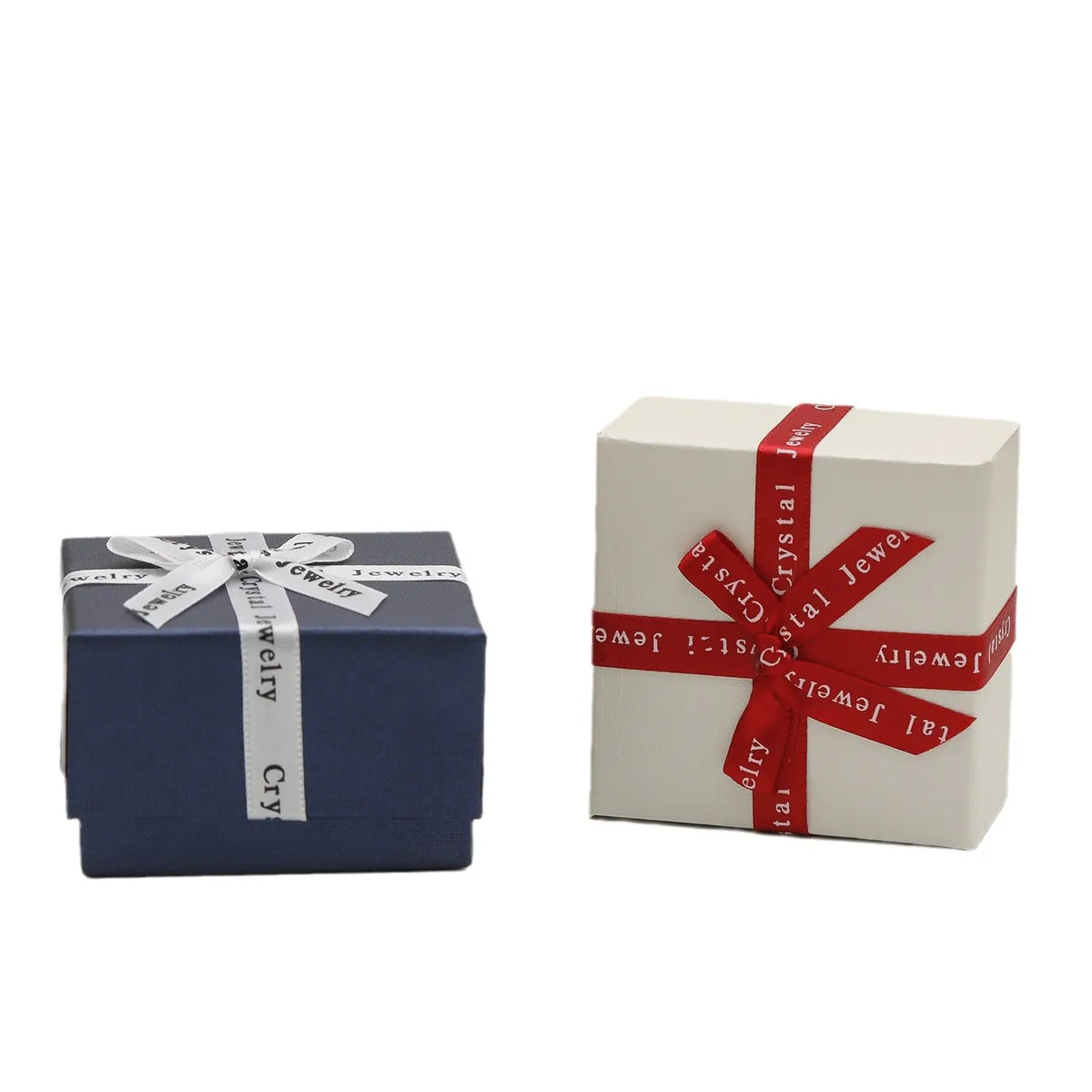 Basic Modern Style Classic Style Bow Knot Plastic Paper Gift Box Jewelry Boxes