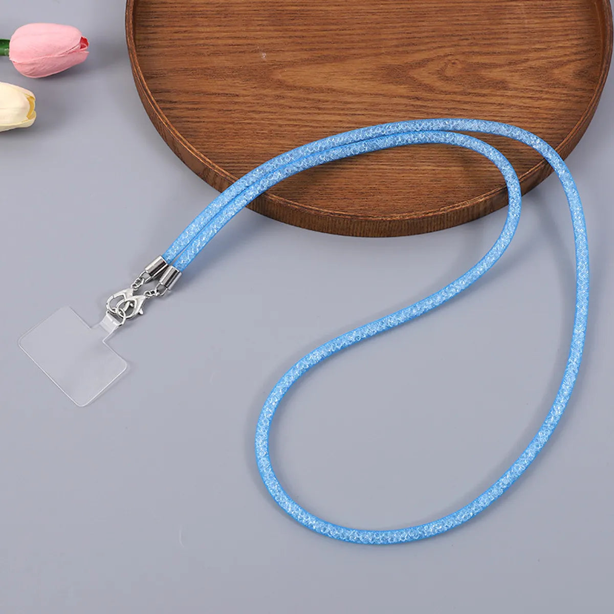 Basic Modern Style Classic Style Geometric Plastic Rope Bag Pendant Mobile Phone Chain