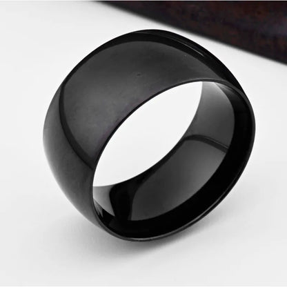 Basic Modern Style Classic Style Geometric Solid Color 304 Stainless Steel Men'S Rings