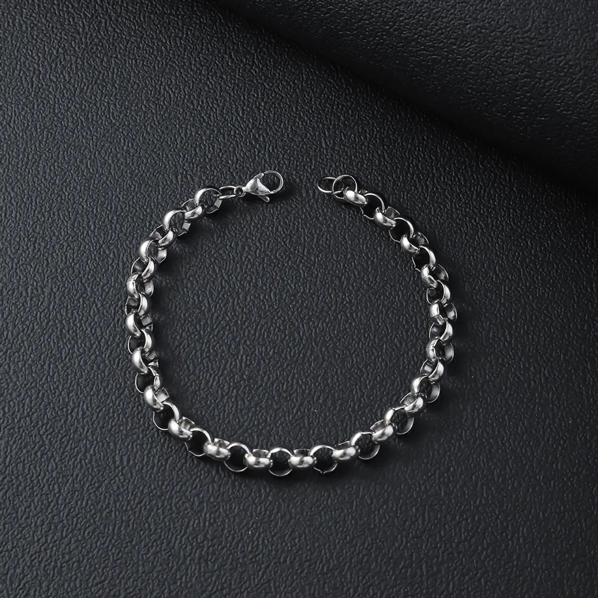 Basic Modern Style Classic Style Geometric Solid Color Titanium Steel Polishing Unisex Bracelets