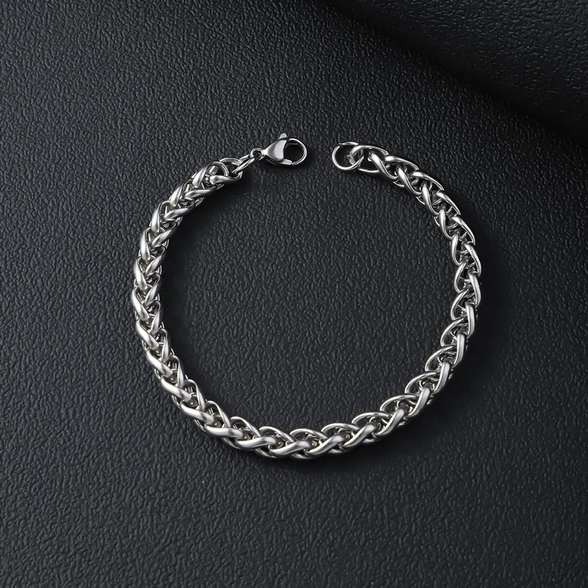 Basic Modern Style Classic Style Geometric Solid Color Titanium Steel Polishing Unisex Bracelets