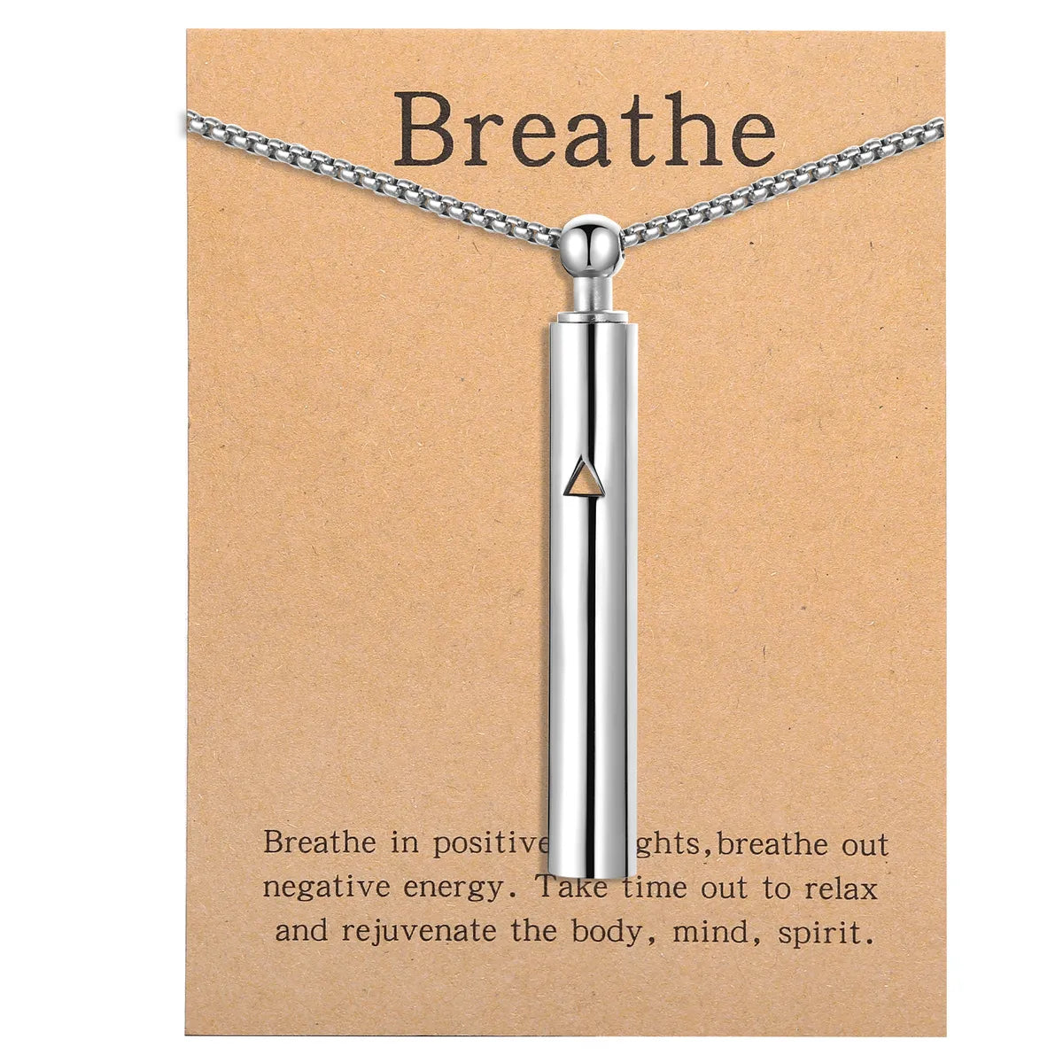 Basic Modern Style Classic Style Whistle Titanium Steel Polishing Unisex Pendant Necklace