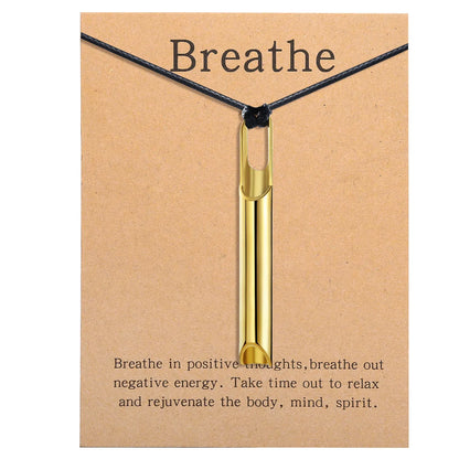 Basic Modern Style Classic Style Whistle Titanium Steel Polishing Unisex Pendant Necklace