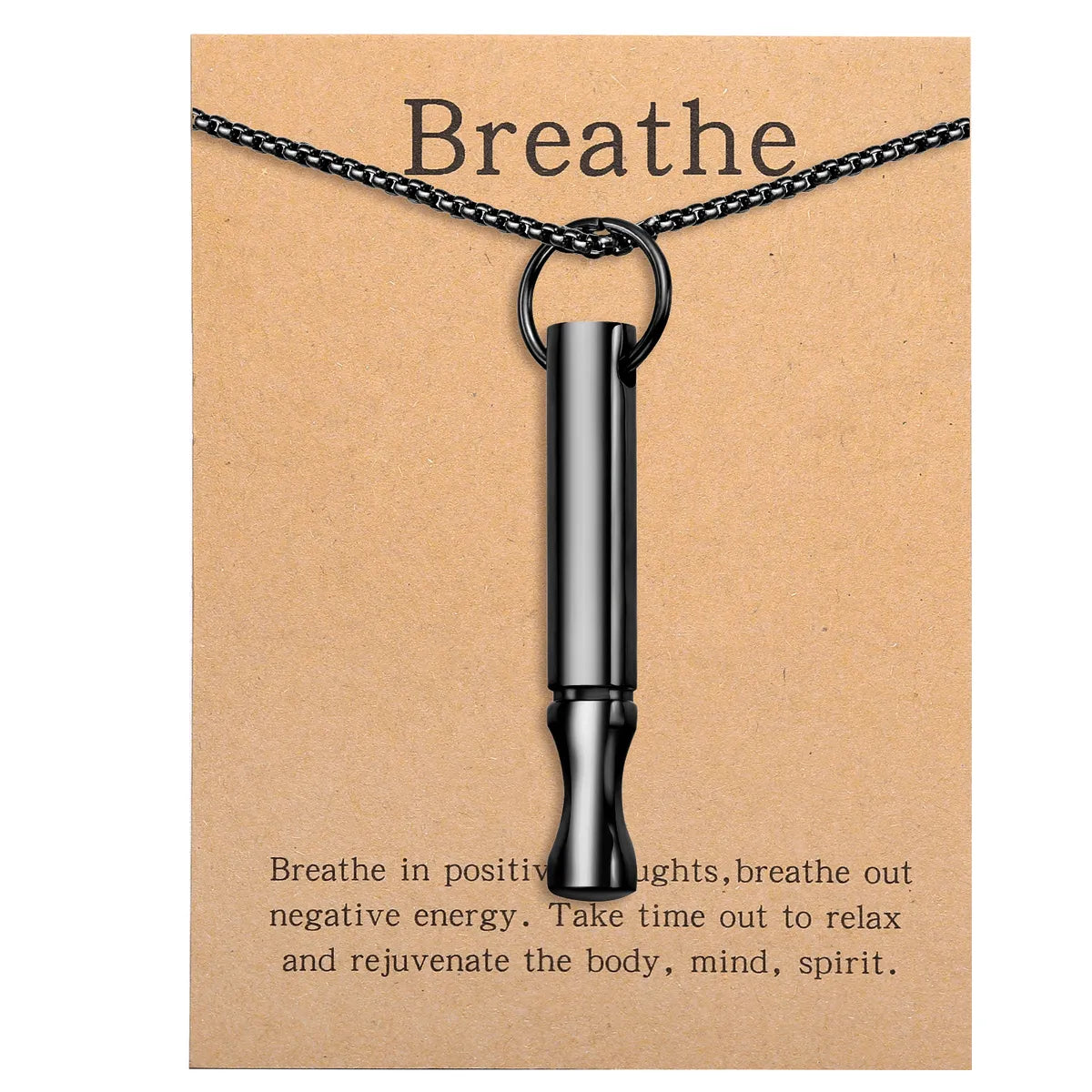 Basic Modern Style Classic Style Whistle Titanium Steel Polishing Unisex Pendant Necklace