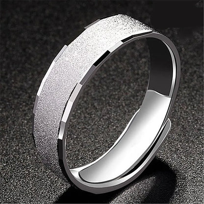 Basic Modern Style Geometric Copper Plating Men'S Open Rings