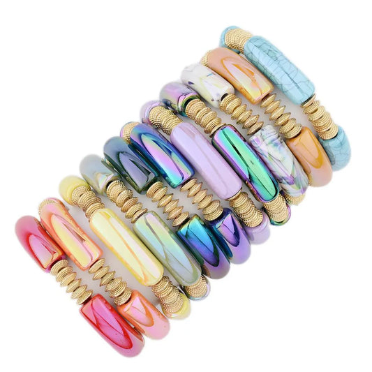 Basic Modern Style Geometric Metal Wholesale Bangle