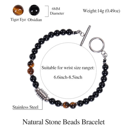 Basic Modern Style Geometric Natural Stone Unisex Bracelets