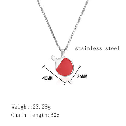 Basic Modern Style Geometric 304 Stainless Steel Epoxy 18K Gold Plated Unisex Pendant Necklace